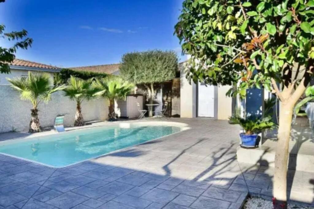 Villa Piscine De La Garrigue Florensac Екстер'єр фото